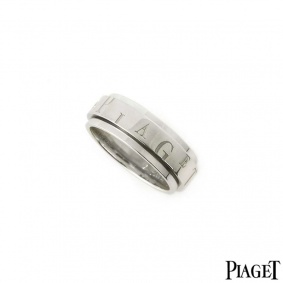 Piaget 18k White Gold Possession Ring B&P G34PR756